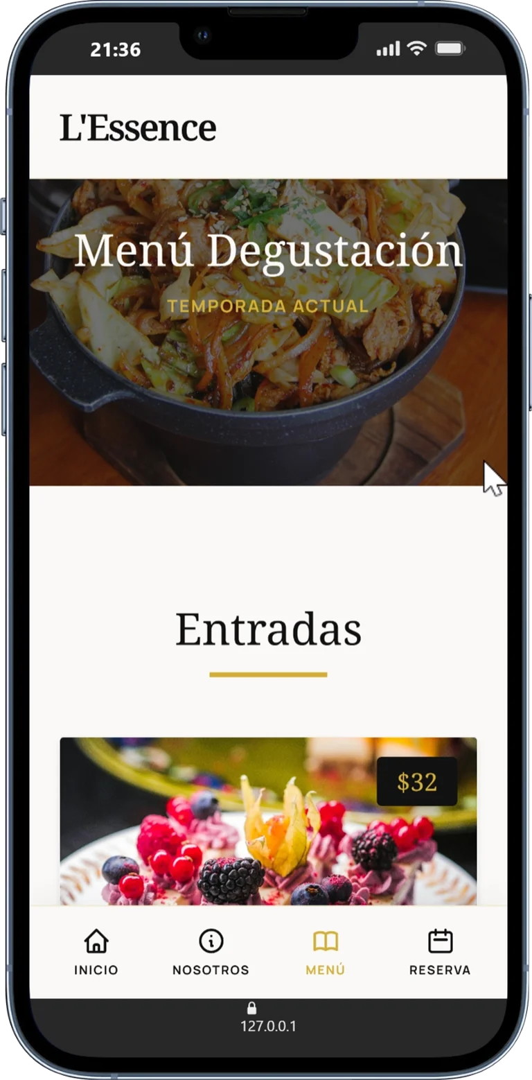 Menú